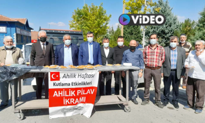 Cami Cemaatine Ahilik Pilavı İkramı