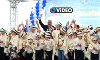 Çorum Belediyesinden Sünnet Şöleni