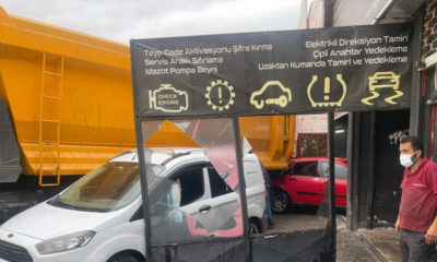 Freni Boşaldı, İşyerine Girdi