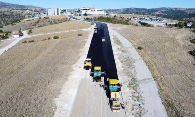 Gülkent 1.Cadde’nin Asfaltı Tamam