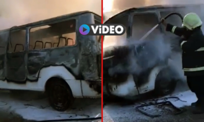 Okul Servisi Alev Alev Yandı