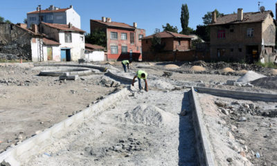 Oruç Sokak’a Parkı Yapılıyor