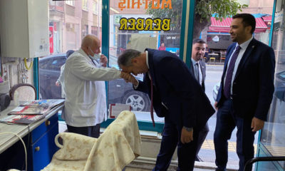 Osmancık Caddesi Esnafını Ziyaret Etti