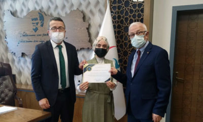 Sağlık Bakanlığından Hastaneye Teşekkür Belgesi