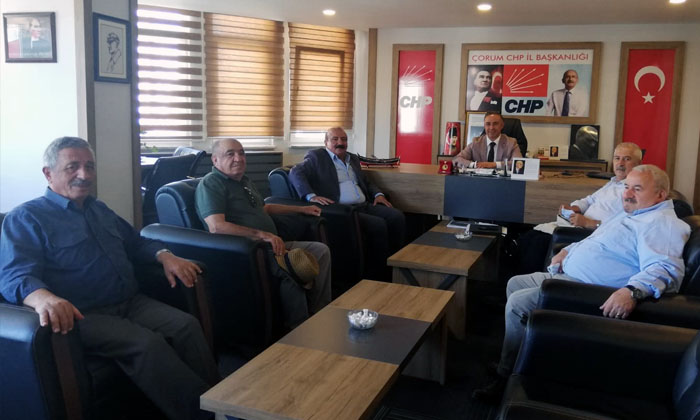 Sungurlu Heyetinden CHP Yönetimine Ziyaret