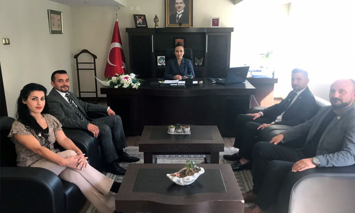 TDP’den Kaymakam Pınar Uz’a Ziyaret
