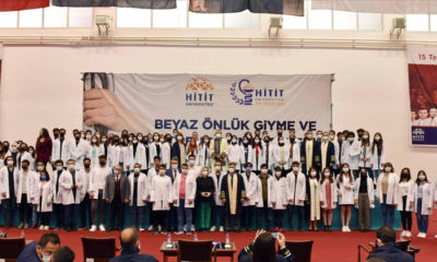 Tıp Fakültesinde Beyaz Önlük Töreni