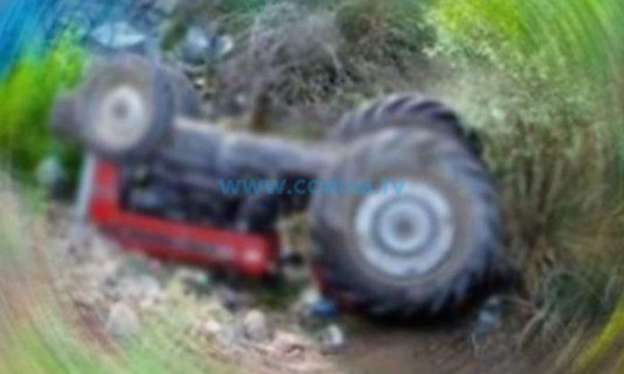 Traktörün Altında Kalan Sürücü Hayatını Kaybetti