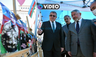 ‘Azerbaycanlı Şehit Askerler’ Sergisi Açıldı