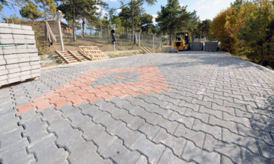 Bahabey Çamlığına 8 Bin Metre Kilit Taşı