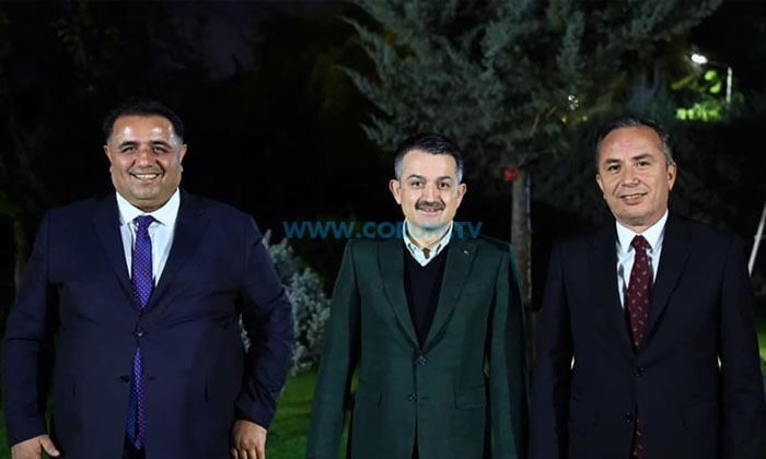 Bakan Pakdemirli Çorum’a geliyor