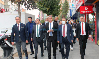 CHP Heyeti Esnafı Turladı