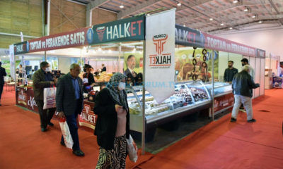 Halk Et Standı İlgi Görüyor