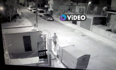 Hırsızlık Zanlısı Güvenlik Kameralarına Yakalandı