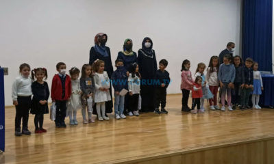 Minikler Ezbere Hadis Okumada Yarıştı