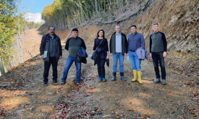 Orman Yolu Yapım Çalışmaları Denetlendi