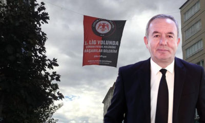 Şahiner’den Çorum FK’ye Bayraklı Destek