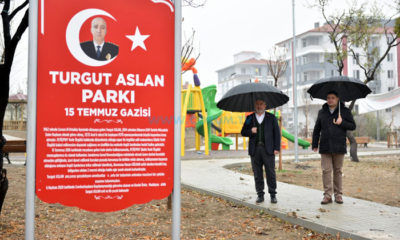 15 Temmuz Gazisinin Adı Parkta Yaşatılacak