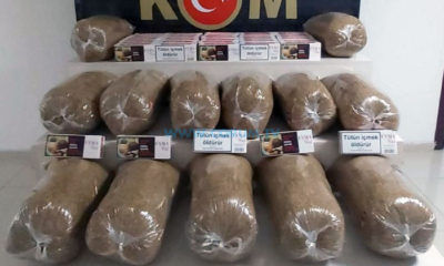 78 Kilogram Tütün Ele Geçirildi
