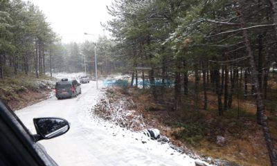 Çorum’a İlk Kar Düştü