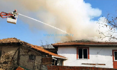 Çatıda Yangın Çıktı!