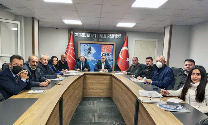 CHP’de Stratejik Planı Görüştü