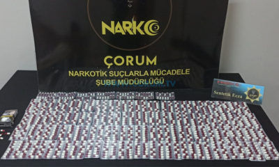 Çorum Polisinden Uyuşturucu Operasyonu