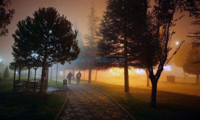 Çorum, Sis Etkisinde Kaldı