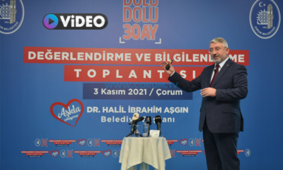 ‘Dolu Dolu’ Sloganıyla 30 Ayda Yaptıklarını Anlattı
