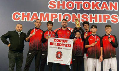 Karateciler Çorum’u Gururlandırdı