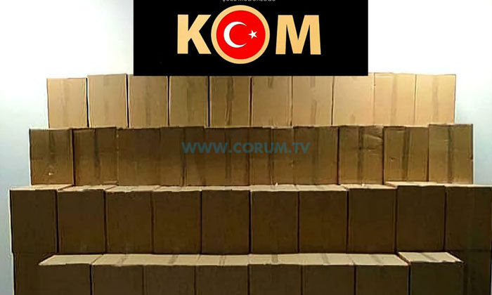 1,5 Milyon Bandrolsüz Makaron Ele Geçirildi