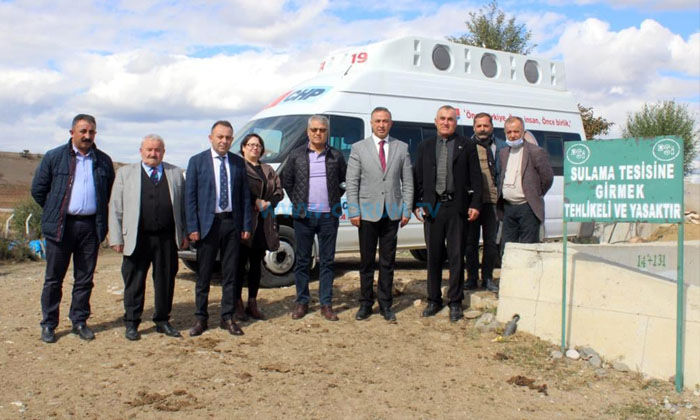 ‘69 Bin Dekar Araziyi Sulayacak Proje, Bir An Önce Tamamlanmalı’