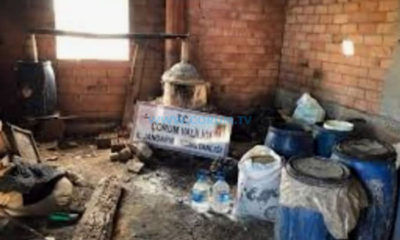 8 Bin 500 Litre Sahte İçki Ele Geçirildi