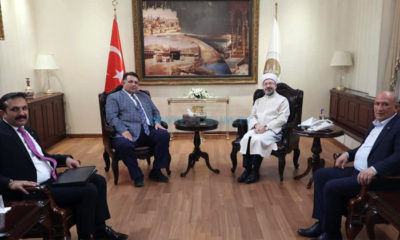 Ali Erbaş ile Görüştüler
