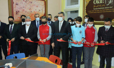 Çorum’da 60 Okula Kütüphane Kuruldu