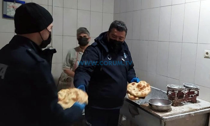 İskilip’te Fırın Denetimi