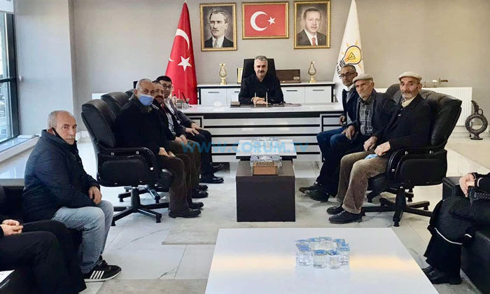 Muhtardan Ahlatcı’ya Teşekkür