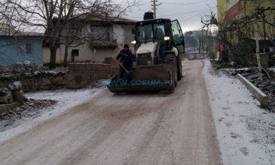 Oğuzlar’da Kar Mesaisi