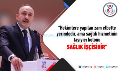 ‘Sağlık Çalışanları Arasına Zam Nifakı Sokulmasın’