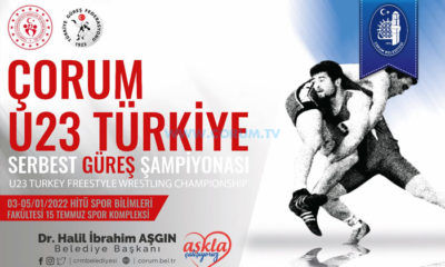 Türkiye Güreş Şampiyonası Çorum’da