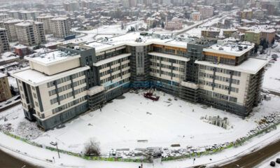 Yeni Bina İçin Kar-Kış Demeden Çalışıyorlar