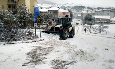 Bayat Belediyesi, Karla Mücadele İçin Sahada