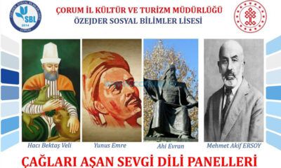 ‘Çağları Aşan Sevgi Dili’ Tüm Çorum’a Yayılıyor