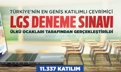 En Büyük Çevrimiçi Deneme Sınavı Yapıldı