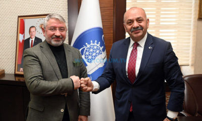 İsbir’den Aşgın’a Teşekkür Ziyareti