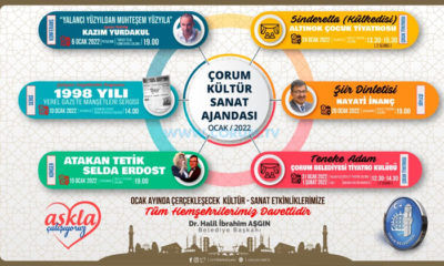 Ocak Ayı, Kültür-Sanat Etkinlikleriyle Geçecek