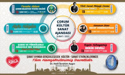 Şubat Kültür ve Sanat Etkinlikleriyle Geçecek