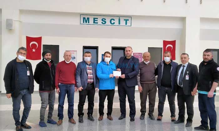 Hastane Cemaatinden Yardım Kampanyasına Destek