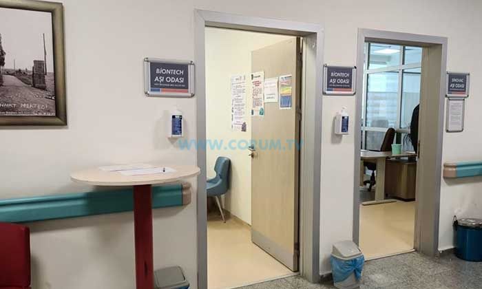 Aşı Odaları Artık Giriş Katında