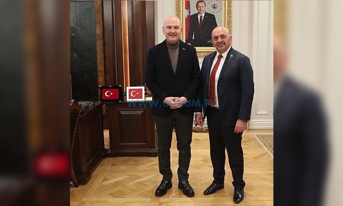 İsbir’den Süleyman Soylu’ya Ziyaret